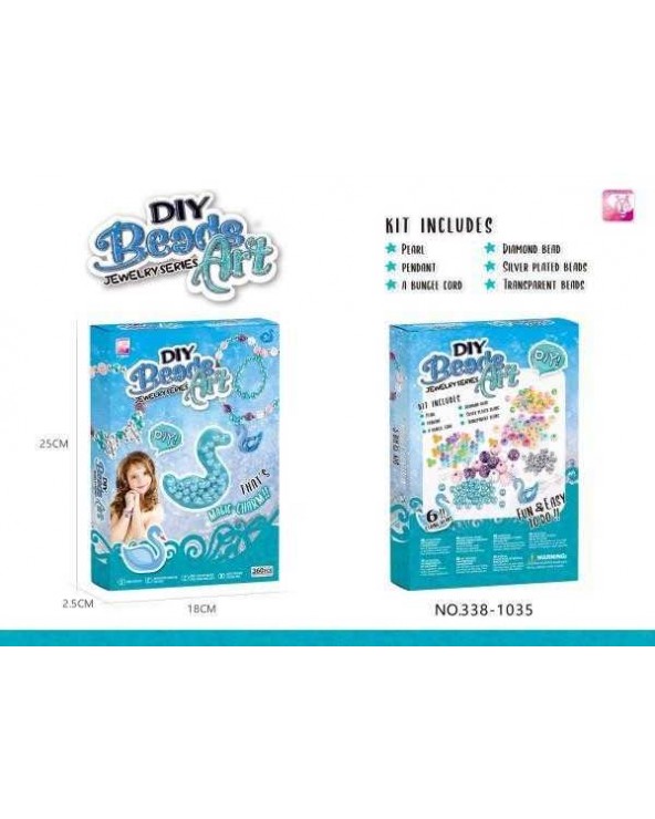 Σετ κατασκευής κοσμημάτων DIY - 338-1035
