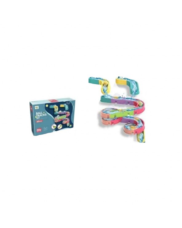 Παιχνίδι κατασκευής δρόμου DIY με μπίλιες - 6688-362