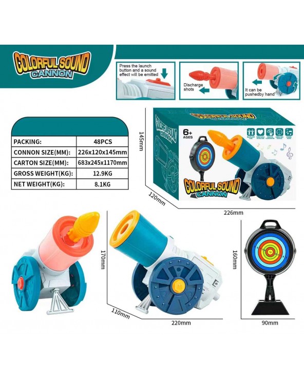 Παιχνίδι στόχου με ρουκέτα - Q-6081