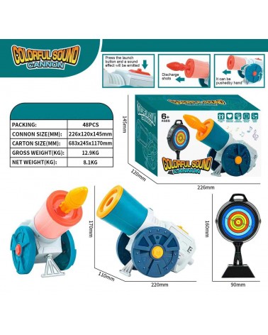 Παιχνίδι στόχου με ρουκέτα - Q-6081