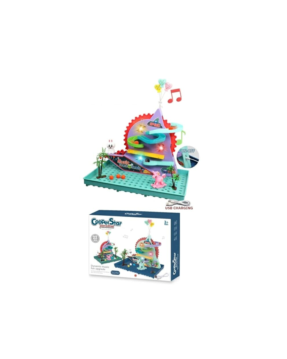 Παιχνίδι Λούνα Πάρκ με μπίλιες-Φωτιζόμενο - KBX8819