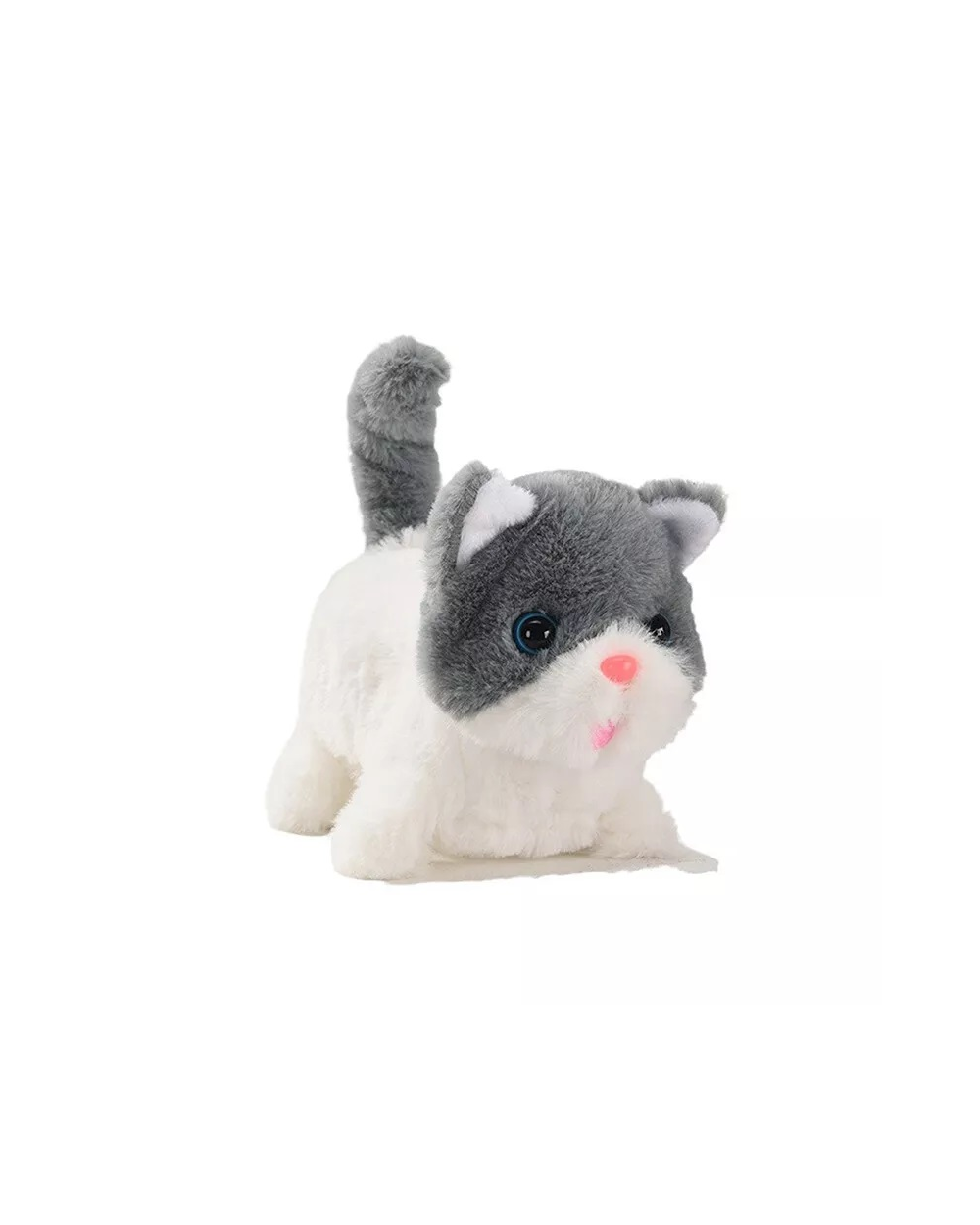 Λούτρινο γατάκι με κίνηση και ήχο - YQ69-2