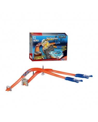 Αυτοκινητόδρομος πίστα με εκτοξευτή - 9988-33