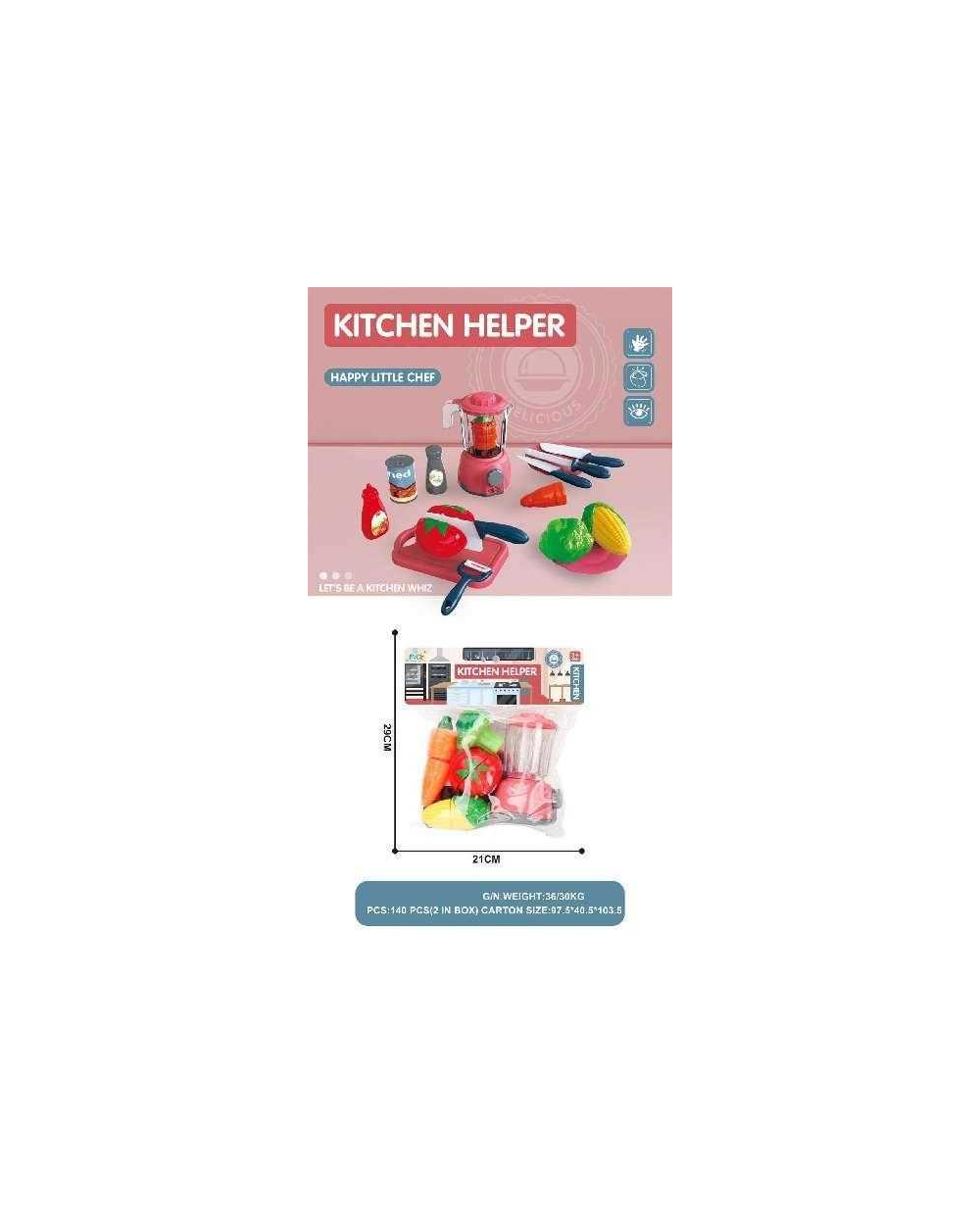 Σετ μπλέντερ με κουζινικά  - GJJ-H-21