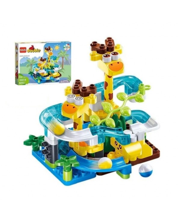 Σετ τσουλήθρα DIY με τουβλάκια - 16021B96