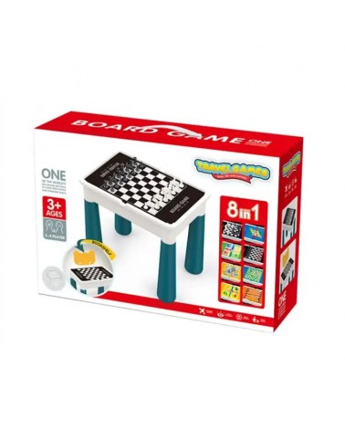 Επιτραπέζιο παιχνίδι με πάγκο 8in1 - JF378-84A8
