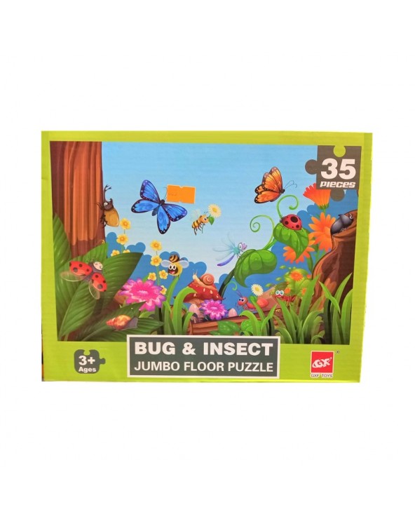 Παιδικό puzzle 35 κομματιών - Bugs - GXF035-635