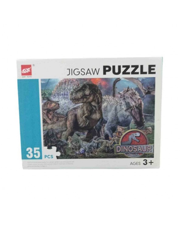 Παιδικό puzzle 35 κομματιών - Dinosaurs - GXF035-1235