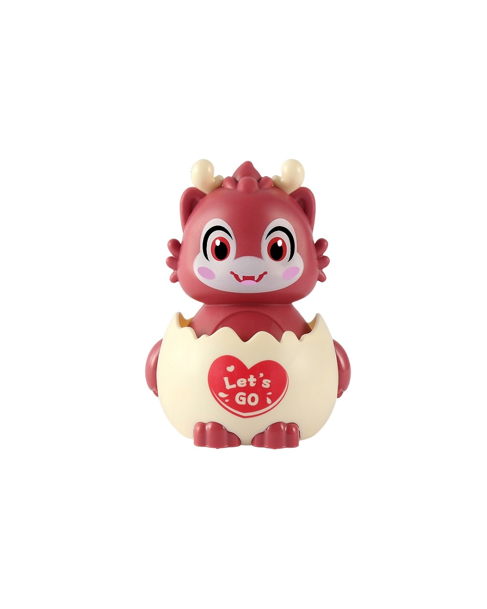 Παιχνίδι αυγά Δεινοσαύρου με ρόδες και Pull Back - 4pcs - 6609