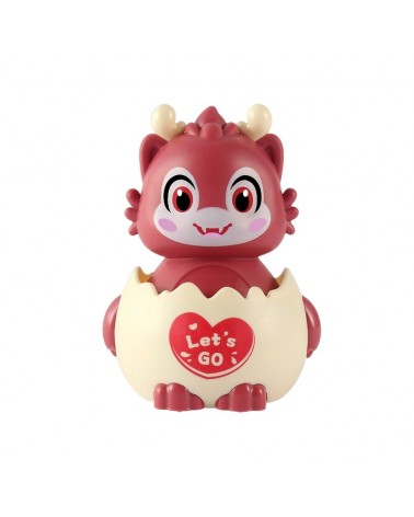 Παιχνίδι αυγά Δεινοσαύρου με ρόδες και Pull Back - 4pcs - 6609