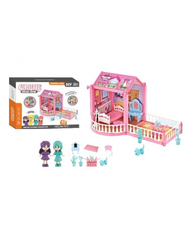 Κουκλόσπιτο DIY - Dream Home - ABL-1017 - 48pcs