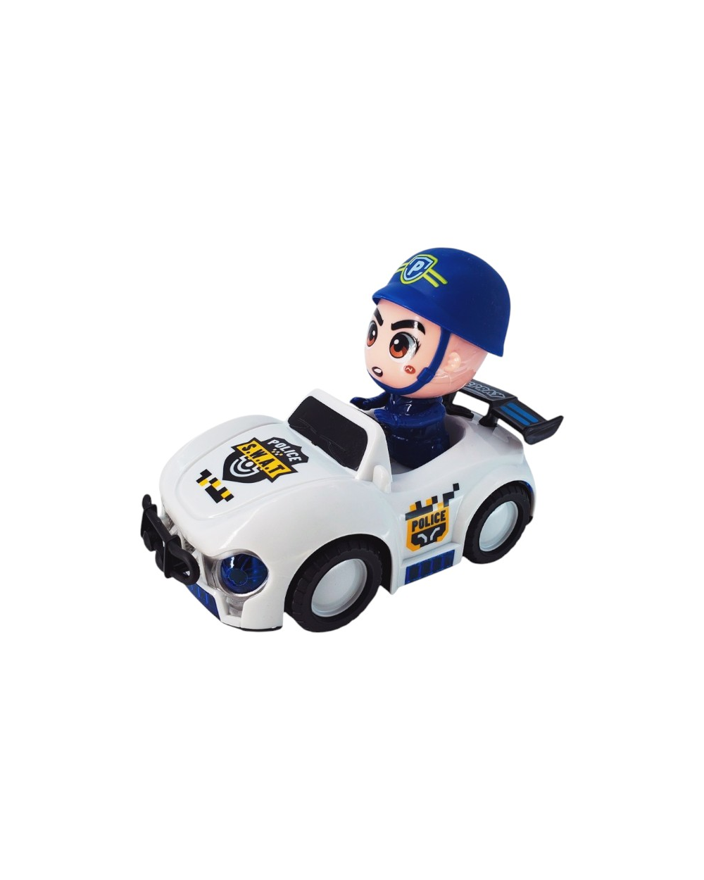 Ηλεκτρονικό αυτοκίνητο Police με εξάτμιση spray - 6608-29B