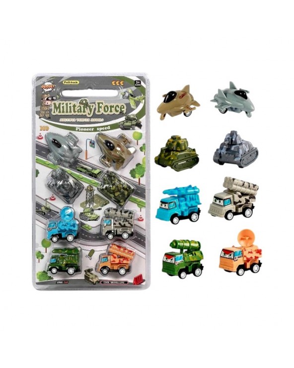 Σετ στρατιωτικά οχήματα mini - 265-14C