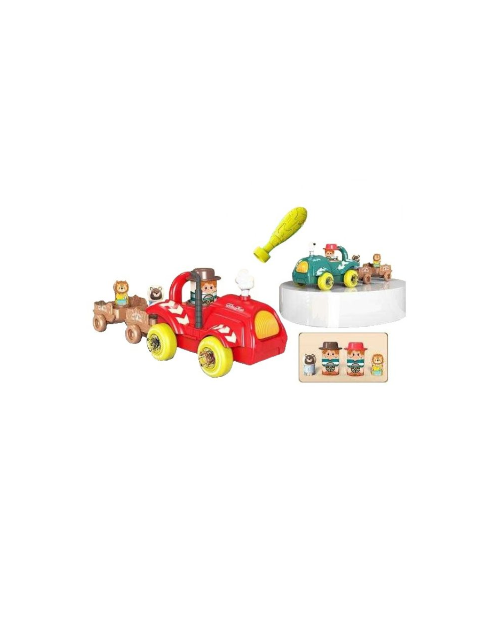 Συναρμολογούμενο παιχνίδι DIY - Farmer Car - 16996A