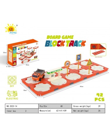 Επιτραπέζιο παιχνίδι - Block Track - 42pcs - 2023-14