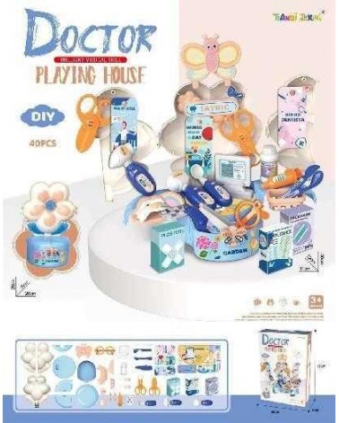 Σετ βαλιτσάκι ιατρικής - 9623 - 40pcs