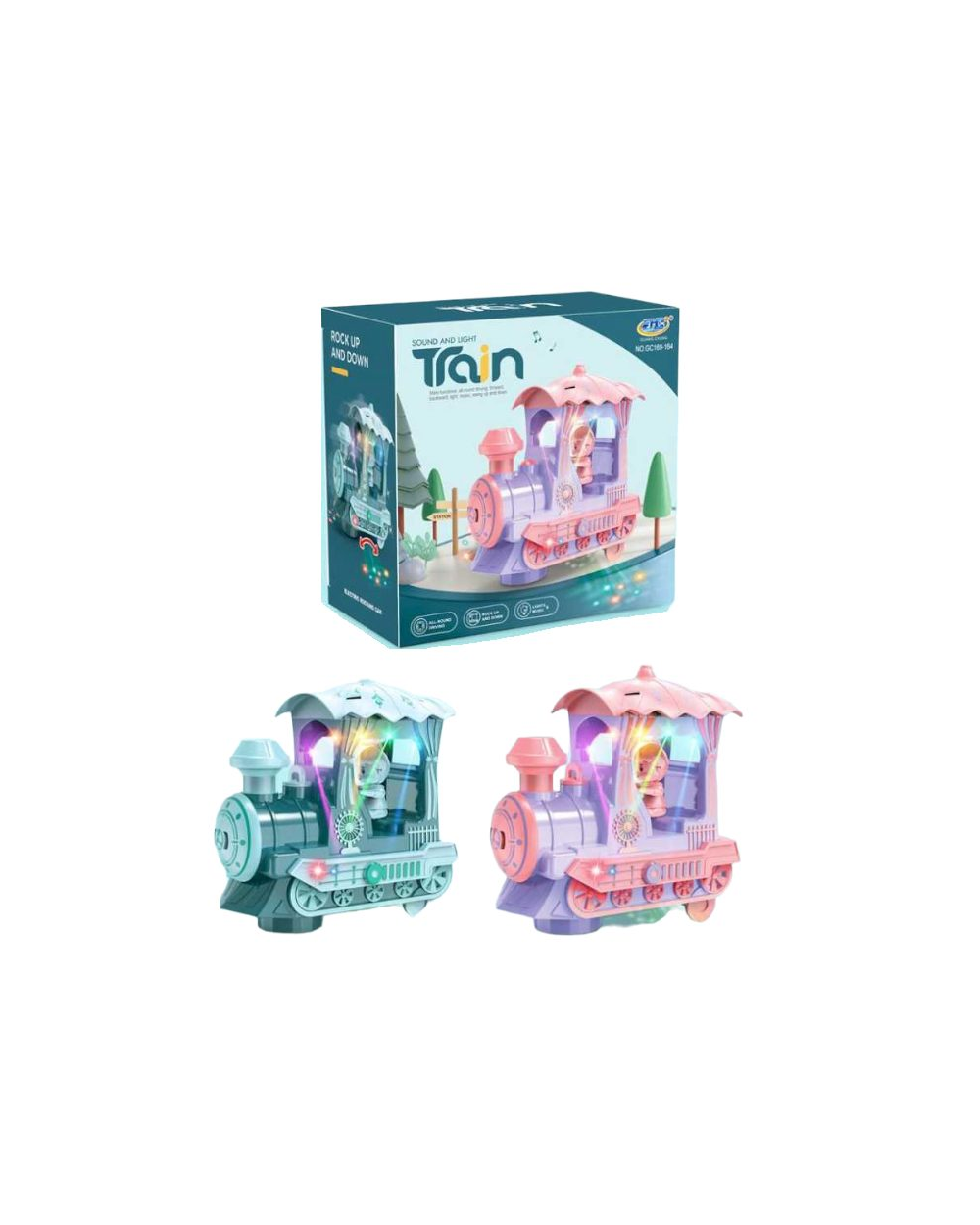 Τρενάκι με ήχους και φωτισμό - 169-164
