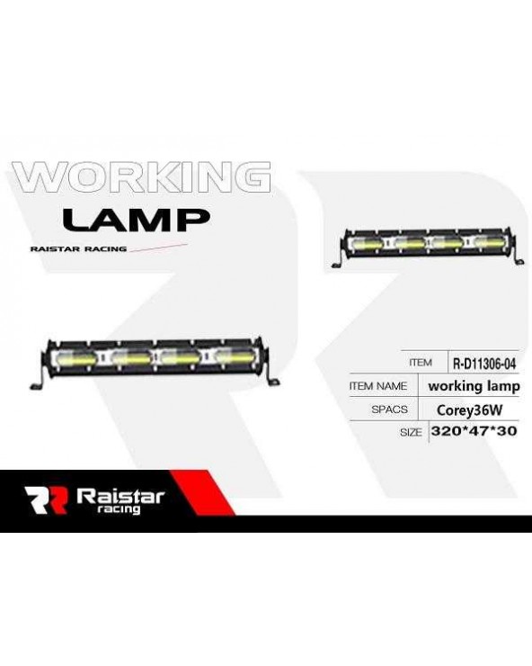 Προβολέας οχημάτων LED - Μπάρα - 32cm - R-D11306-04