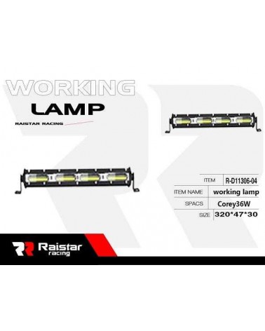 Προβολέας οχημάτων LED - Μπάρα - 32cm - R-D11306-04