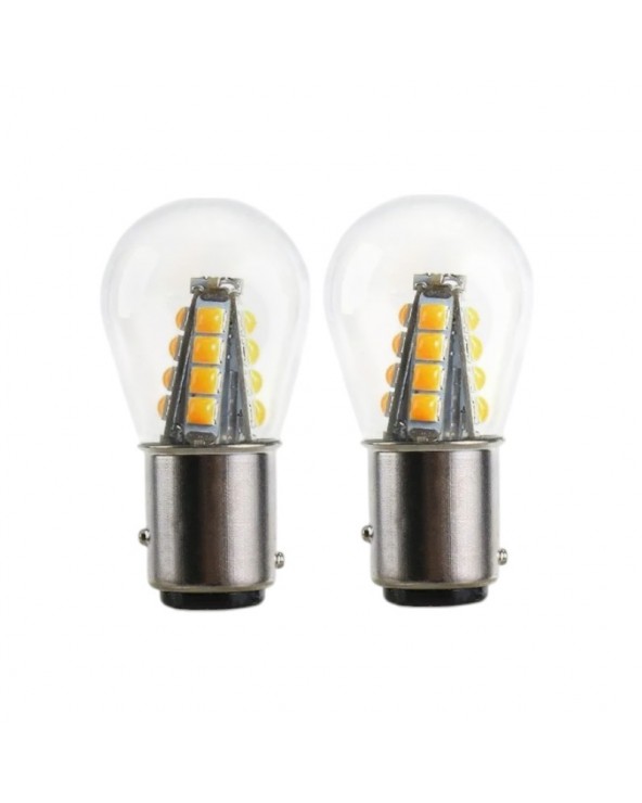 Λαμπτήρες LED διπολικοί - S25 - R-DS25D-02AU - 2pcs