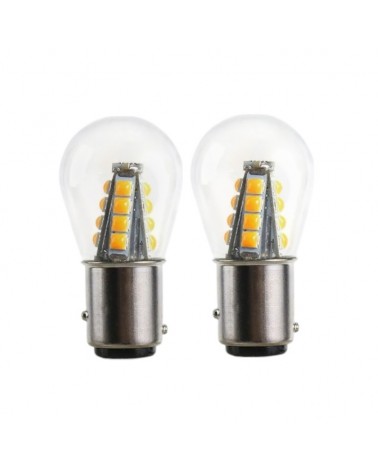 Λαμπτήρες LED διπολικοί - S25 - R-DS25D-02AU - 2pcs