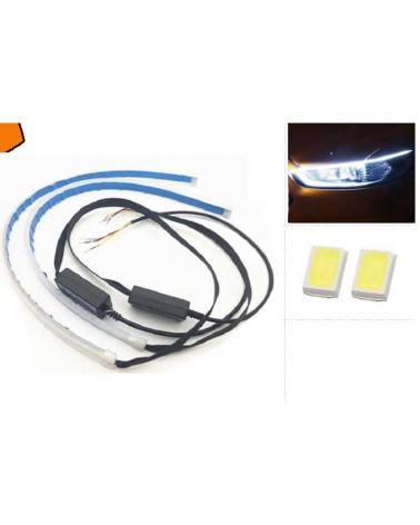 Φώτα ημέρας οχημάτων - Αυτοκόλλητη ταινία LED - 1107305A/45