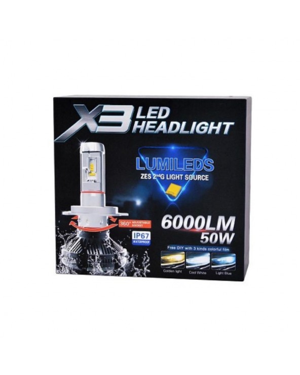 Λάμπες LED - Headlights - H3 - X3