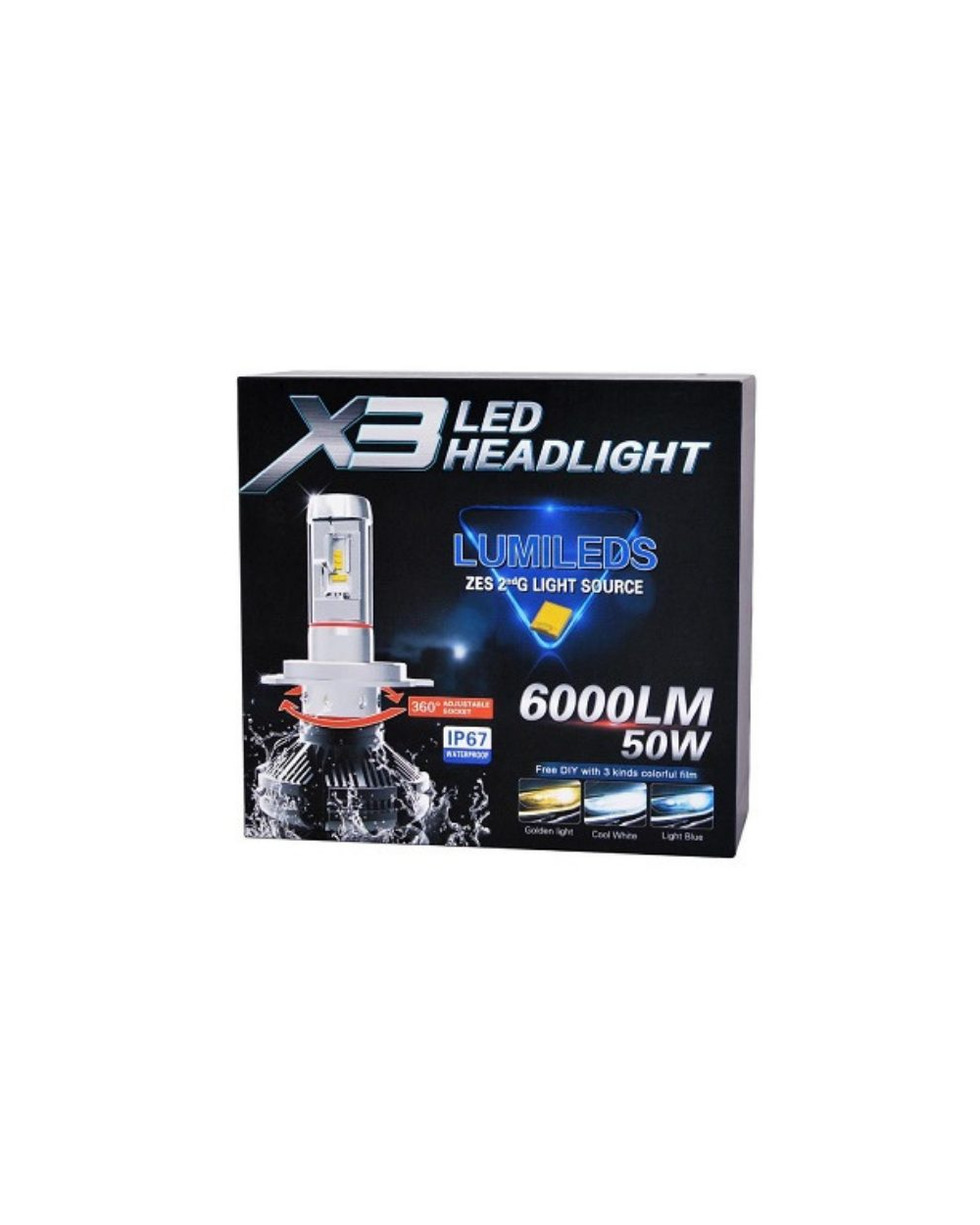 Λάμπες LED - Headlights - H3 - X3