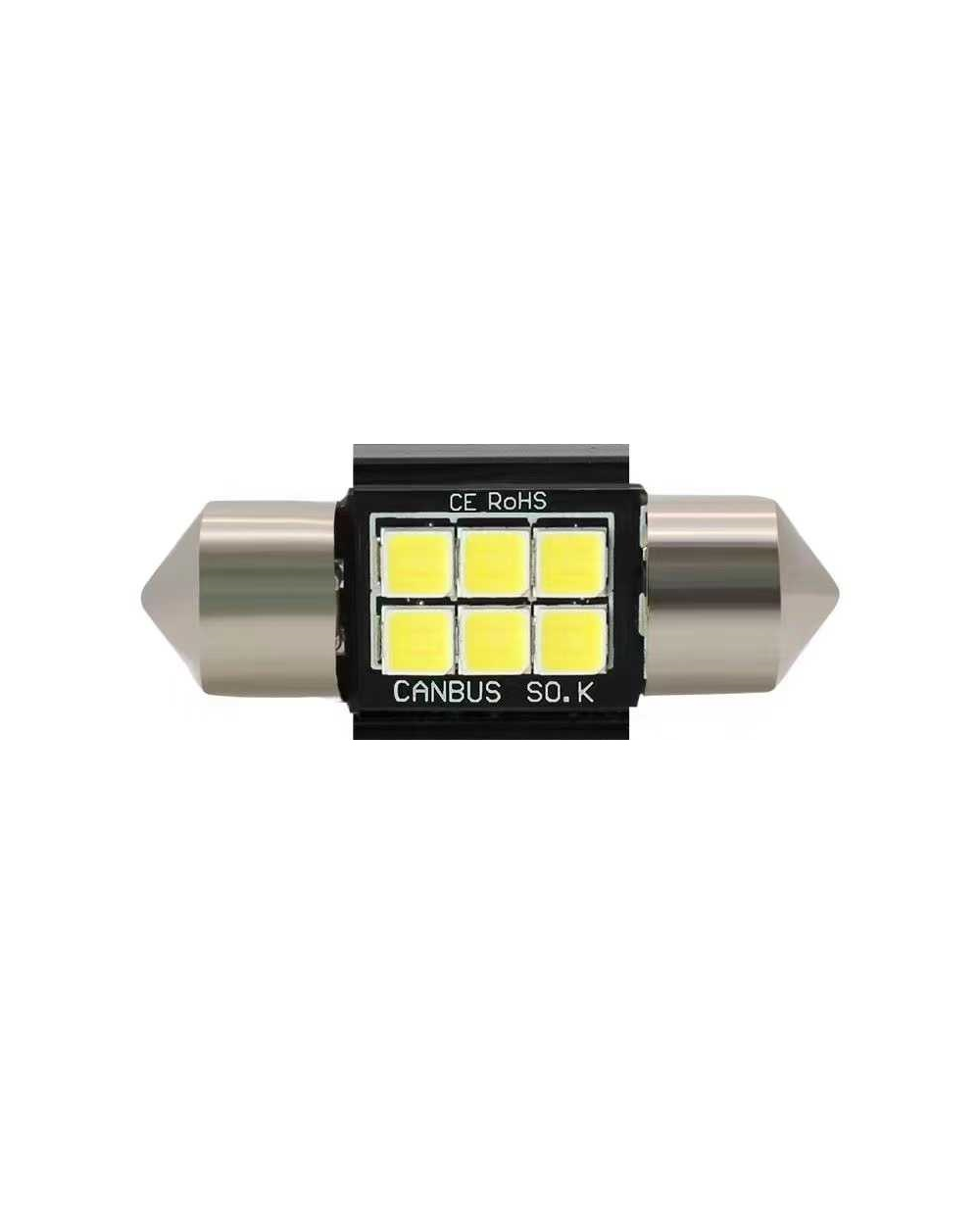 Λαμπτήρας LED - 3030-6-31 - Canbus - 2pcs