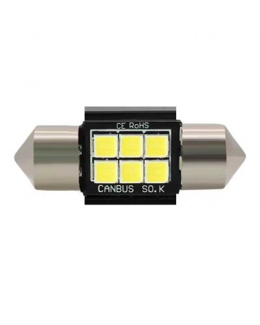 Λαμπτήρας LED - 3030-6-31 - Canbus - 2pcs