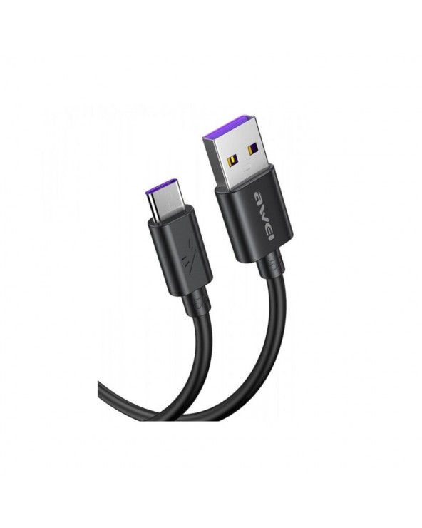 Καλώδιο φόρτισης &amp;amp; data - Type-C - CL-113T - Fast Charge - 5A - AWEI