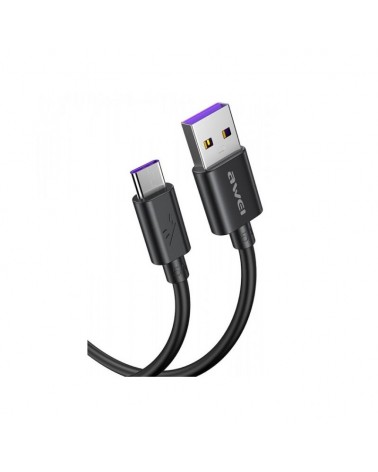 Καλώδιο φόρτισης &amp;amp; data - Type-C - CL-113T - Fast Charge - 5A - AWEI