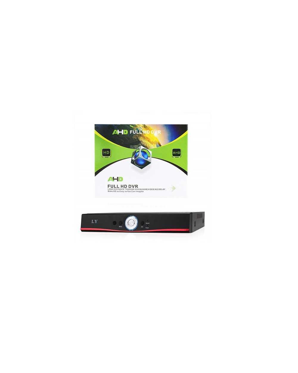 Καταγραφικό DVR - 4 καναλιών με 1TB σκληρό δίσκο - AHD