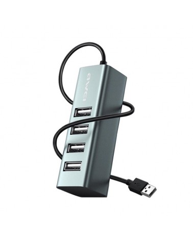 Αντάπτορας USB 2.0 Hub με 4 θύρες - CL-122 - AWEI