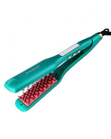 Πρέσα για κυματιστά μαλλιά και όγκο - KM-1228 - Kemei