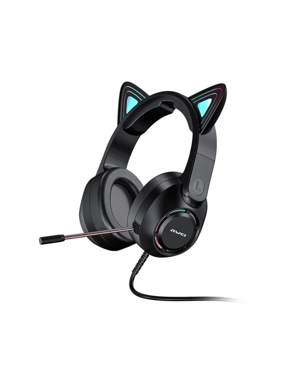 Ενσύρματα ακουστικά - Cat Headphones - GM-9 - AWEI