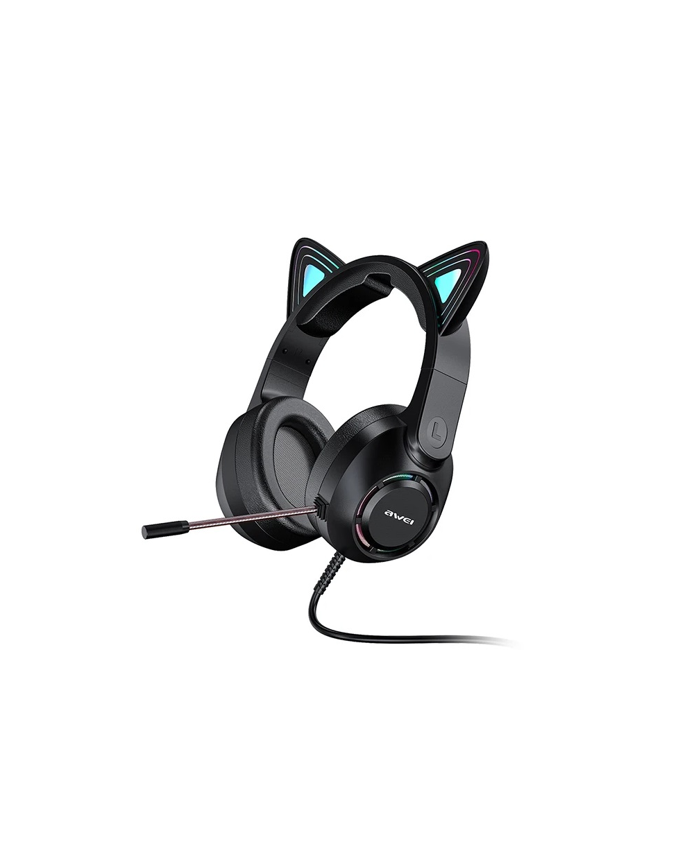 Ενσύρματα ακουστικά - Cat Headphones - GM-9 - AWEI