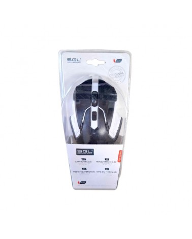 Ασύρματο ποντίκι - K015 - 177319 - White/Black