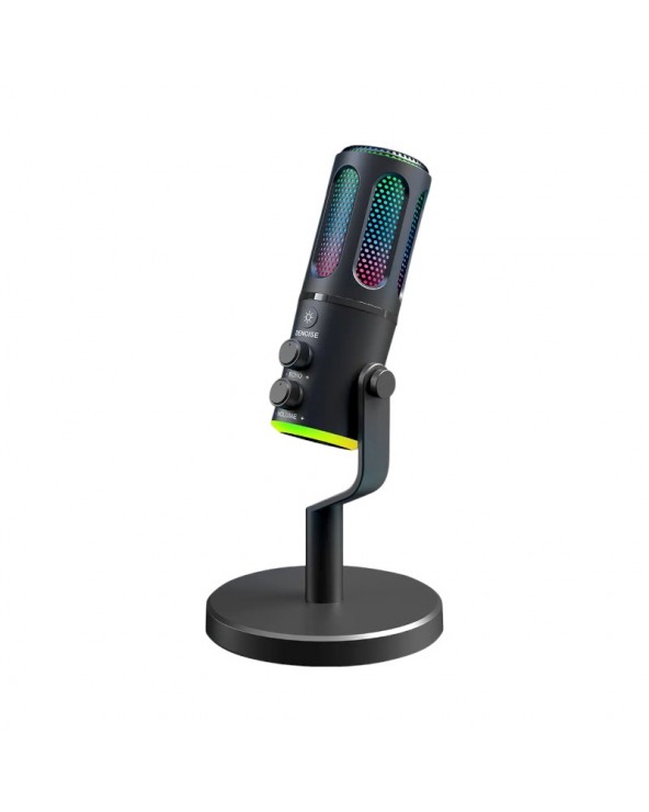 Ενσύρματο μικρόφωνο Gaming/Podcast - USB - LED RGB