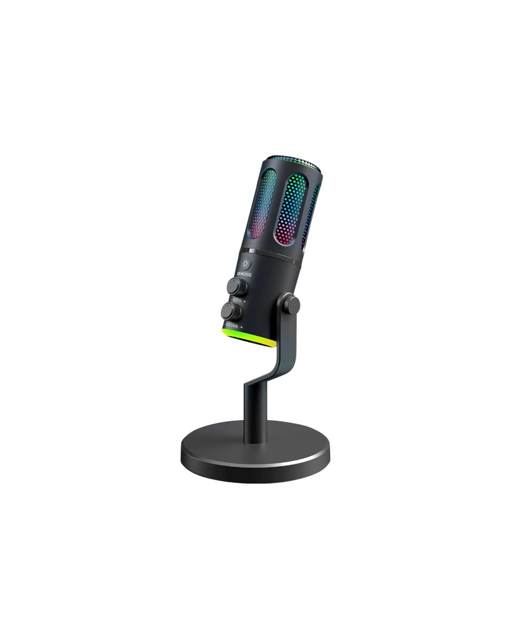 Ενσύρματο μικρόφωνο Gaming/Podcast - USB - LED RGB