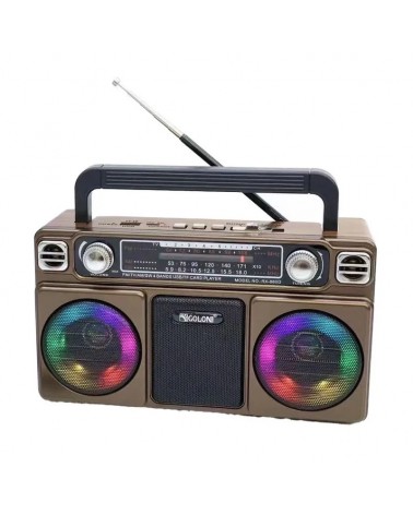 Επαναφορτιζόμενο ραδιόφωνο - RX880D - 008800 - Brown