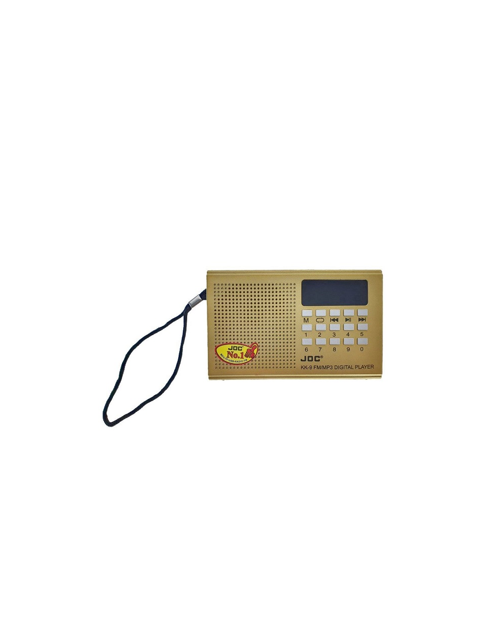 Επαναφορτιζόμενο ραδιόφωνο - JOC-KK9 - 370175 - Gold