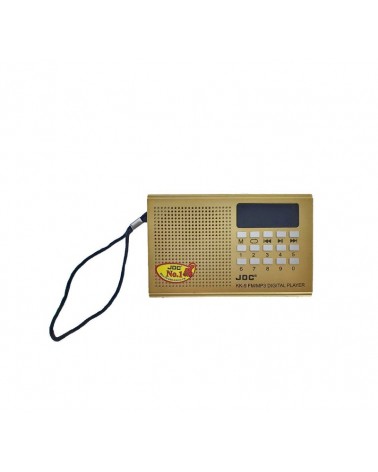 Επαναφορτιζόμενο ραδιόφωνο - JOC-KK9 - 370175 - Gold
