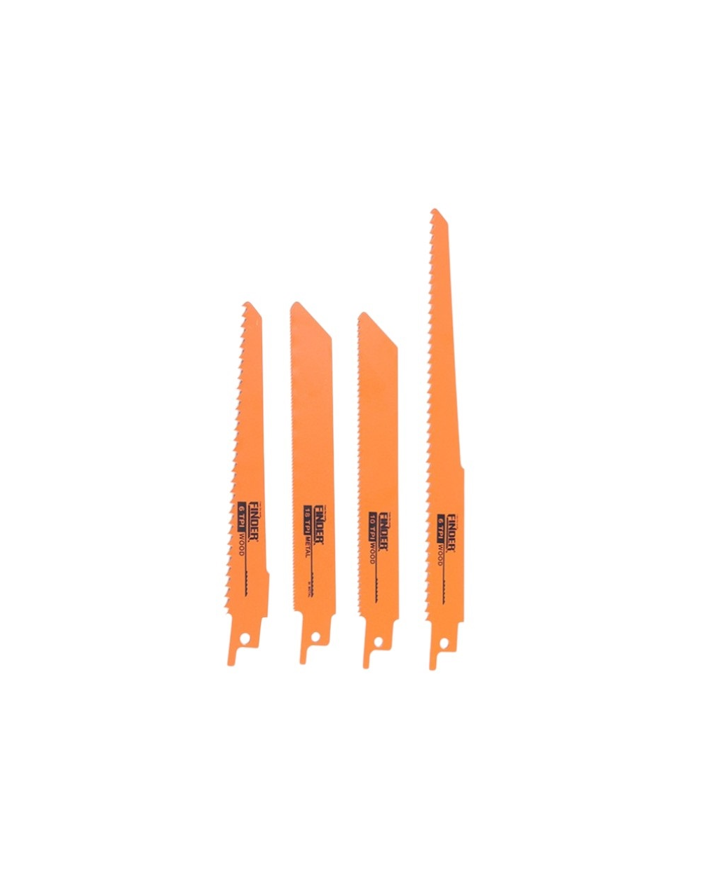 Σετ ανταλλακτικές λεπίδες σπαθόσεγας - 10pcs - Finder
