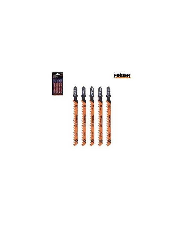 Λάμες κοπής ξύλου για σέγα - 5pcs - Finder