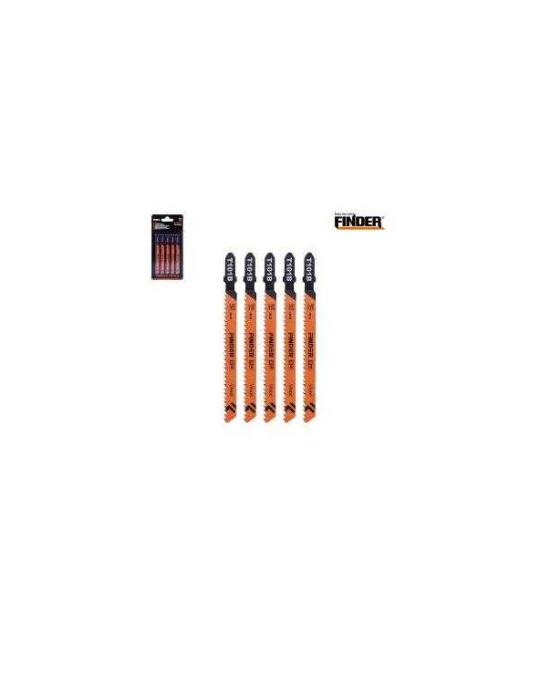 Λάμες κοπής ξύλου για σέγα - 5pcs - Finder