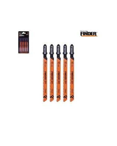 Λάμες κοπής ξύλου για σέγα - 5pcs - Finder
