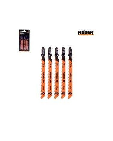 Λάμες κοπής ξύλου για σέγα - 5pcs - Finder