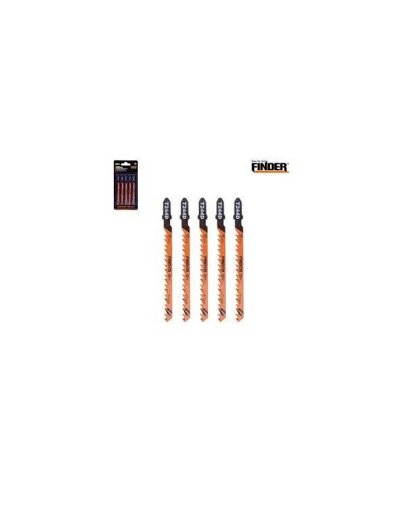 Λάμες κοπής ξύλου για σέγα - 5pcs - Finder