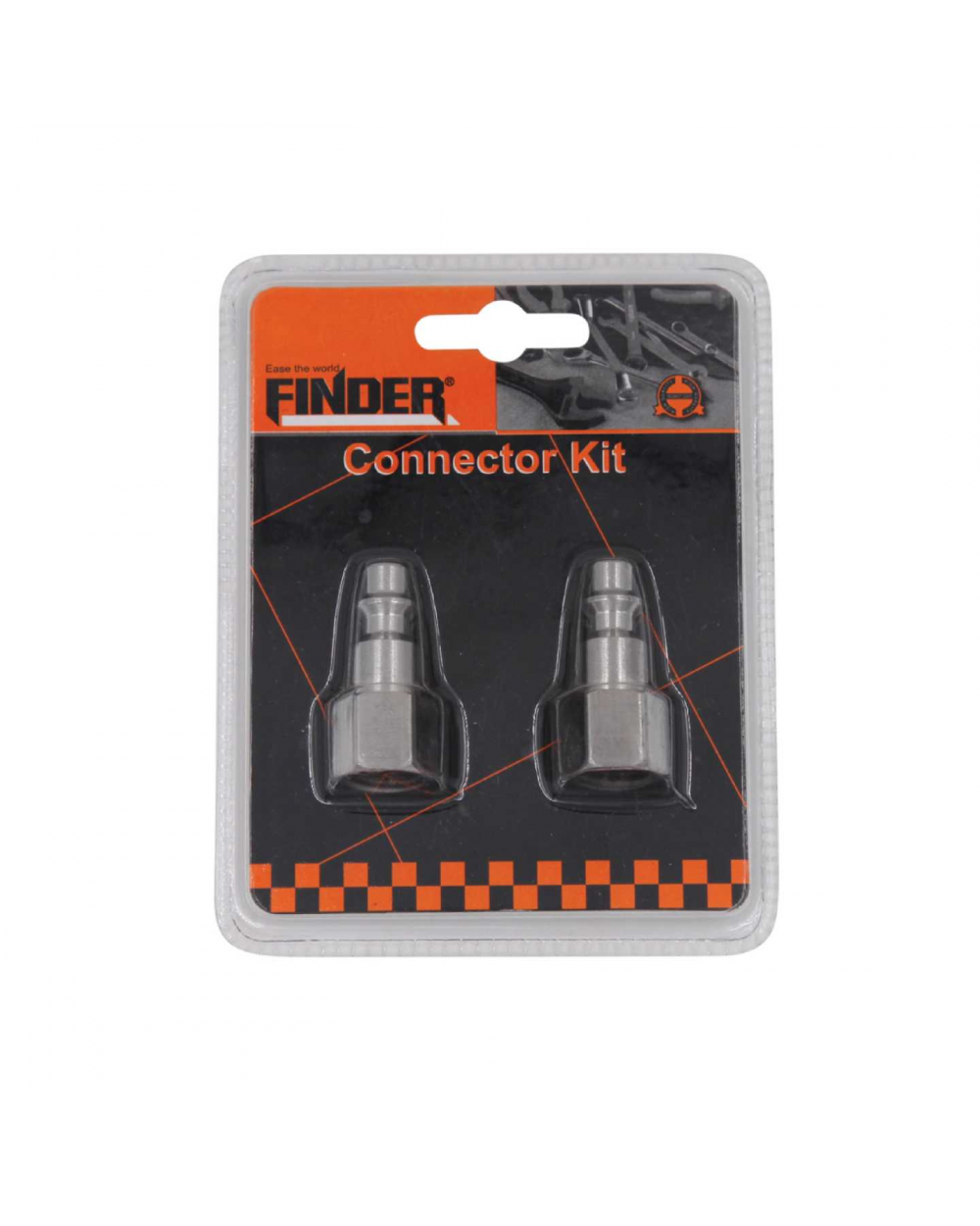 Σετ ταχυσύνδεσμοι για αεροσυμπιεστή - FXZ-008 - 2pcs - 1/4 - Finder
